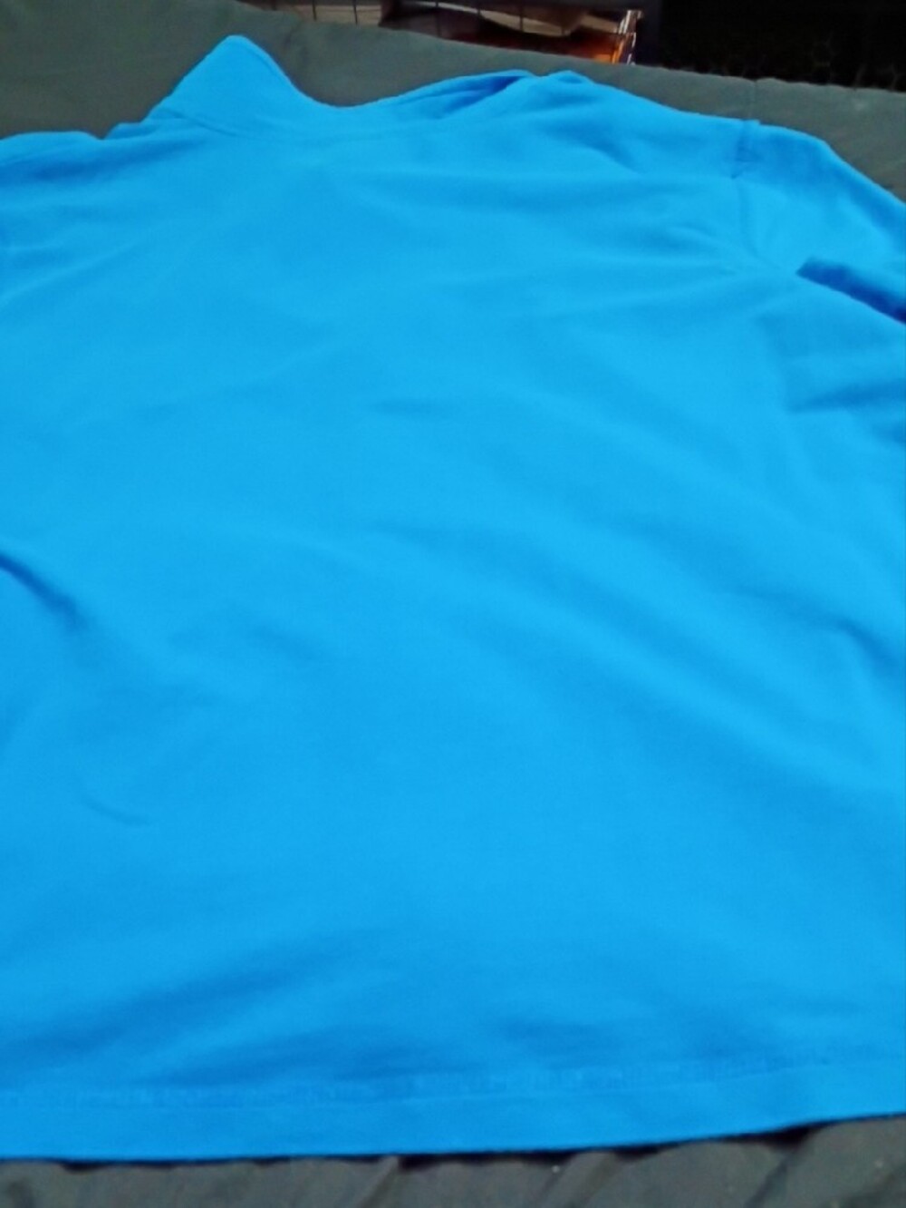 Danskin Now Royal Blue Hoodie with Teal Trim - Picture 6 of 6